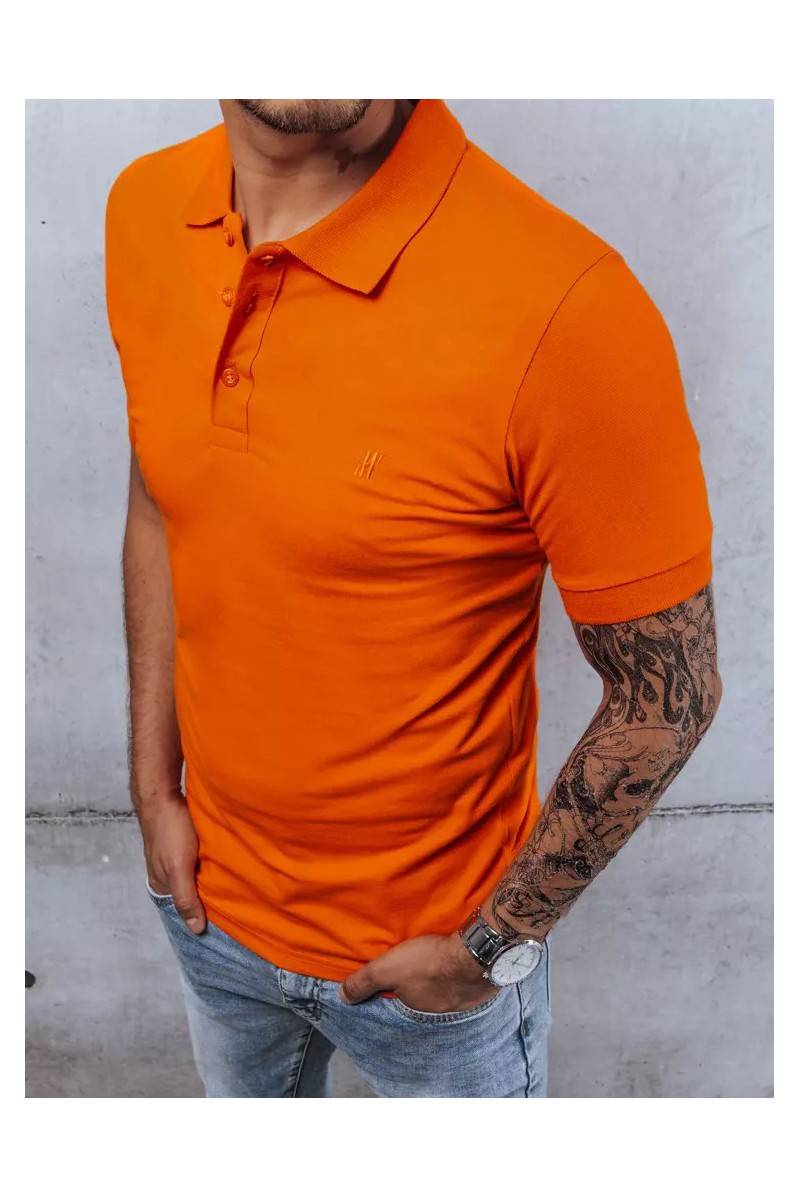 Oranžiniai polo marškinėliai Dstreet