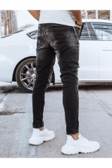 Juodos vyriškos džinsinės kelnės Dstreet UX3834