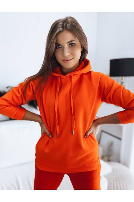 POLINA moteriškas oranžinis džemperis Dstreet