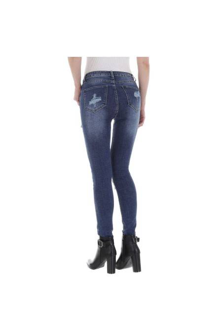 Damen Skinny Jeans von DENIM LIFE - blue