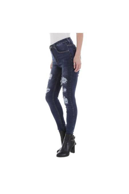 Damen Skinny Jeans von DENIM LIFE - DK.blue