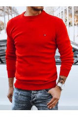 Vyriškas raudonas megztinis Dstreet