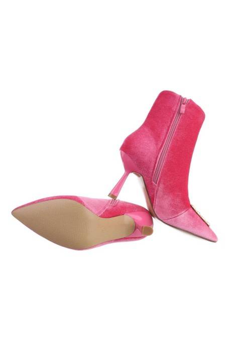 Moteriški rožiniai aukštakulniai batai