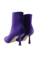 Moteriški violetinės spalvos aukštakulniai batai