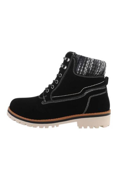 Sniego batai moterims juodos spalvos BA-H057-2-black