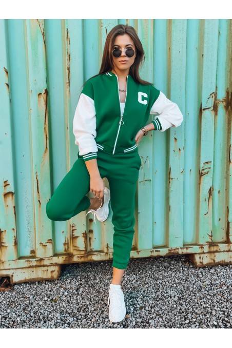 Moteriško sportinio kostiumo komplektas CELIA žalias Dstreet