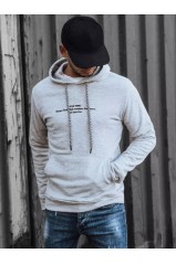 Dstreet šviesiai pilkas vyriškas džemperis BX5459