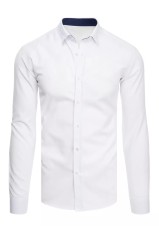 Dstreet DX2350 vyriški balti marškiniai