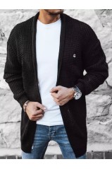 Vyriškas juodas megztinis Dstreet WX1985