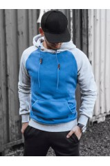Vyriškas mėlynas džemperis Dstreet BX5490