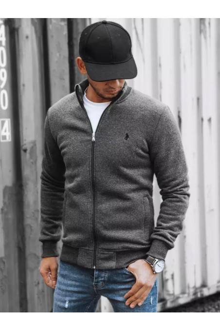 Tamsiai pilkas vyriškas džemperis Dstreet BX5494