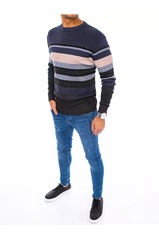 Vyriškas dryžuotas megztinis Dstreet WX2078