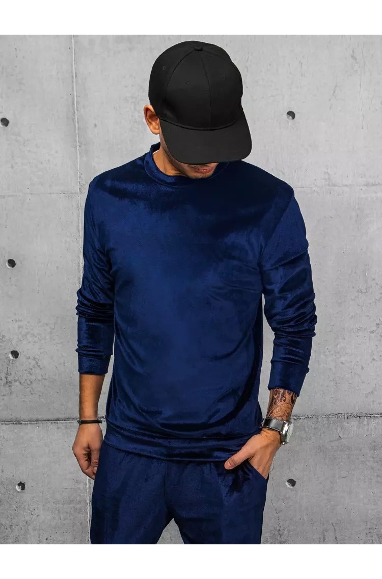 Vyriškas mėlynas džemperis Dstreet BX5531