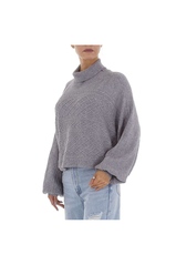 Pilkas moteriškas megztinis KL-WMY-4043-grey