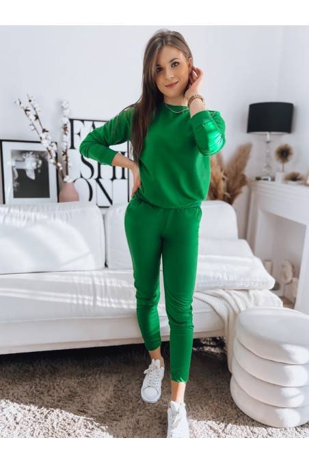 Moteriškas sportinis kostiumas MILIAN žalias Dstreet AY0822