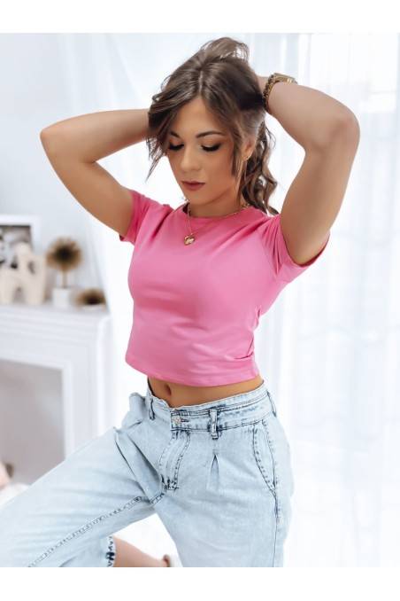 Moteriški marškinėliai RITEL rožiniai Dstreet RY2103