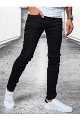 Juodos vyriškos džinsinės kelnės Dstreet UX3914