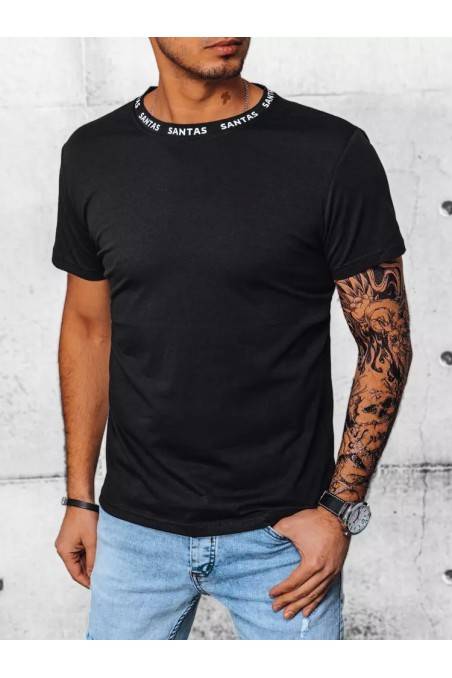 Vyriški marškinėliai su juodu raštu Dstreet RX5026