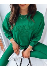 Moteriškas megztinis CALIFORNIA DREAM žalias Dstreet BY1196