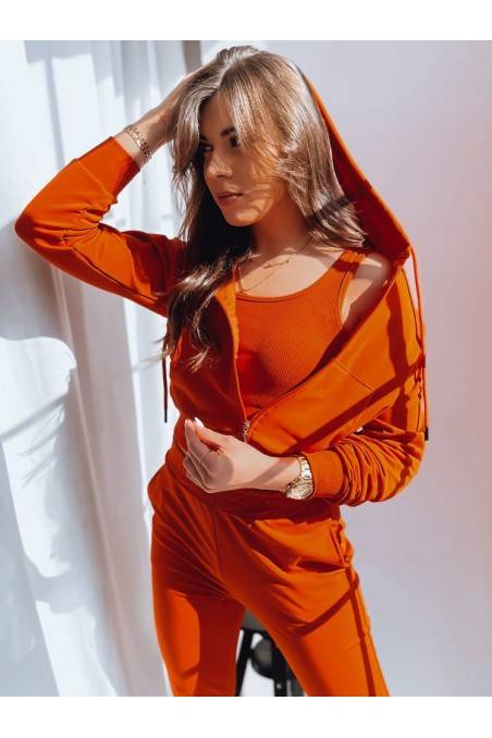 Moteriškas megztinis MY LOVE oranžinis Dstreet BY1200