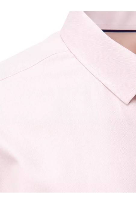 Elegantiški šviesiai rožiniai vyriški marškinėliai Dstreet DX2432