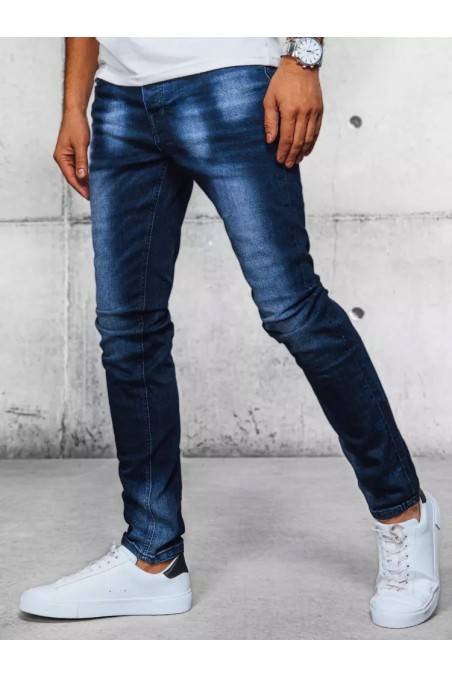 Vyriški mėlyni džinsiniai džinsai Dstreet UX3941