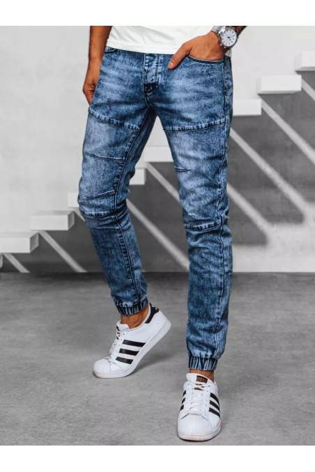 Dstreet UX3946 vyriški džinsiniai džinsai tamsiai mėlyni