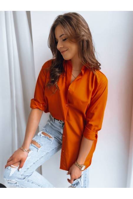 Moteriški marškiniai MIRIAM oranžiniai Dstreet DY0308