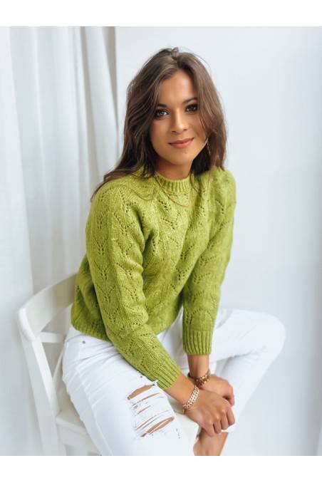 Moteriškas megztinis ALCAMO žalias Dstreet MY1958