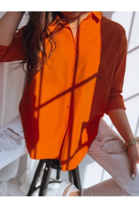 Moteriški marškiniai KATILIN oranžiniai Dstreet DY0312