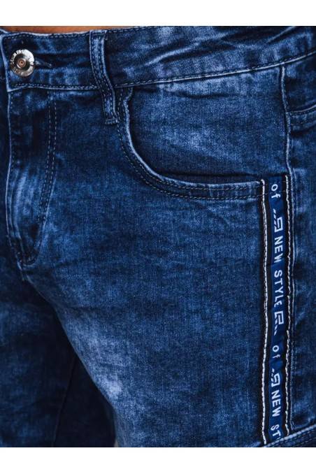 Blue Dstreet UX3938 vyriškos džinsinės krovininės kelnės