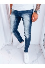 Dstreet UX3993 vyriški džinsiniai džinsai tamsiai mėlyni