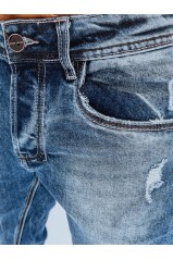Dstreet UX3995 vyriški džinsiniai džinsai tamsiai mėlyni