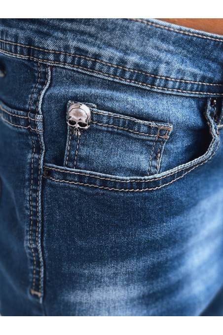 Vyriški šviesiai mėlyni džinsiniai džinsai Dstreet UX3991