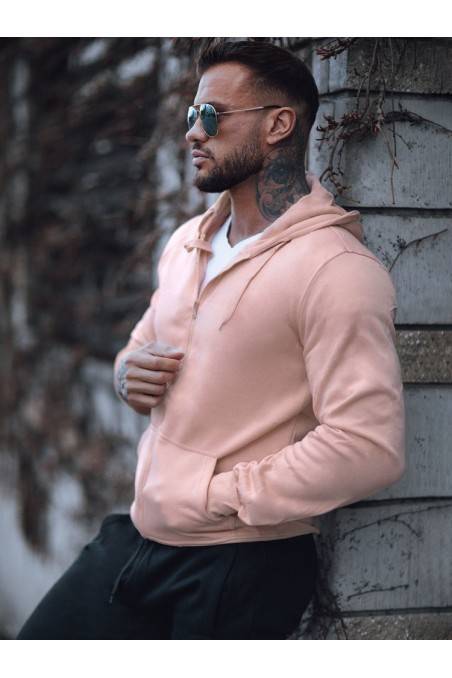 Rožinis vyriškas džemperis Dstreet DS-bx4834z