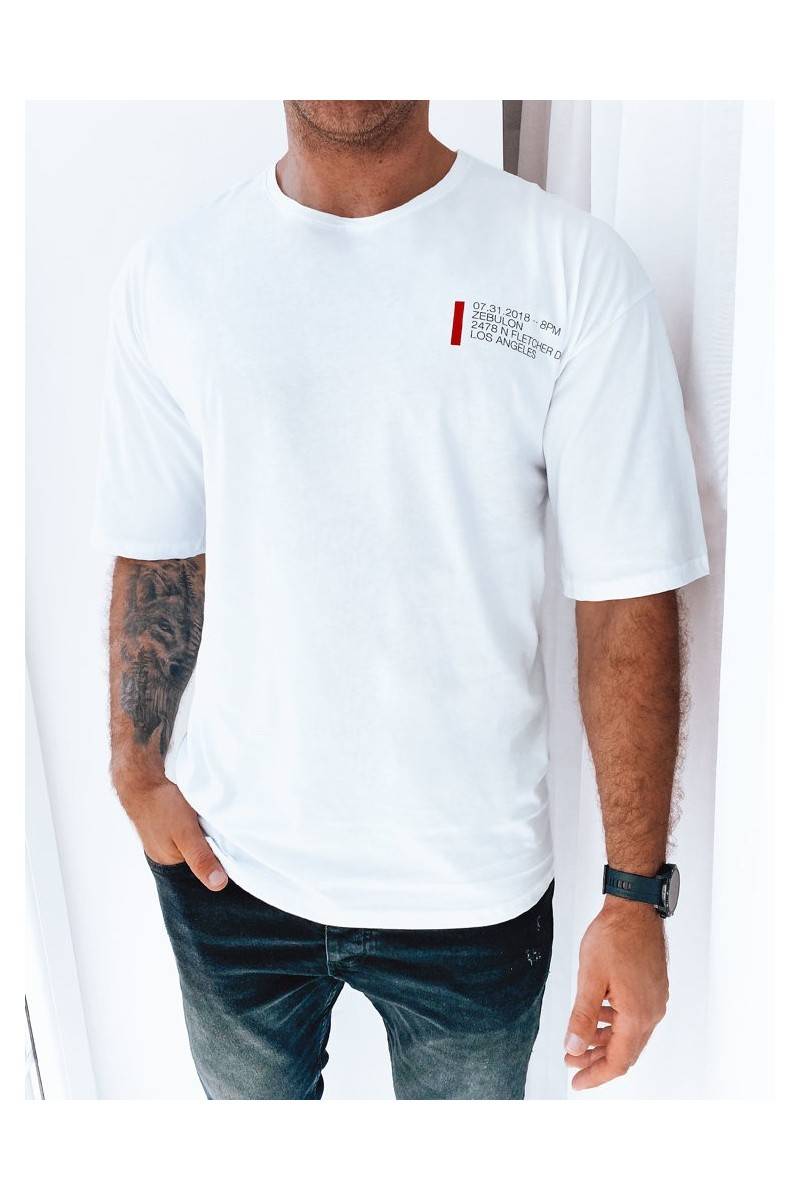 Vyriški marškinėliai su baltu raštu Dstreet RX5302