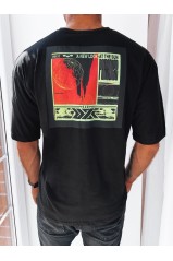 Vyriški marškinėliai su juodu raštu Dstreet RX5304