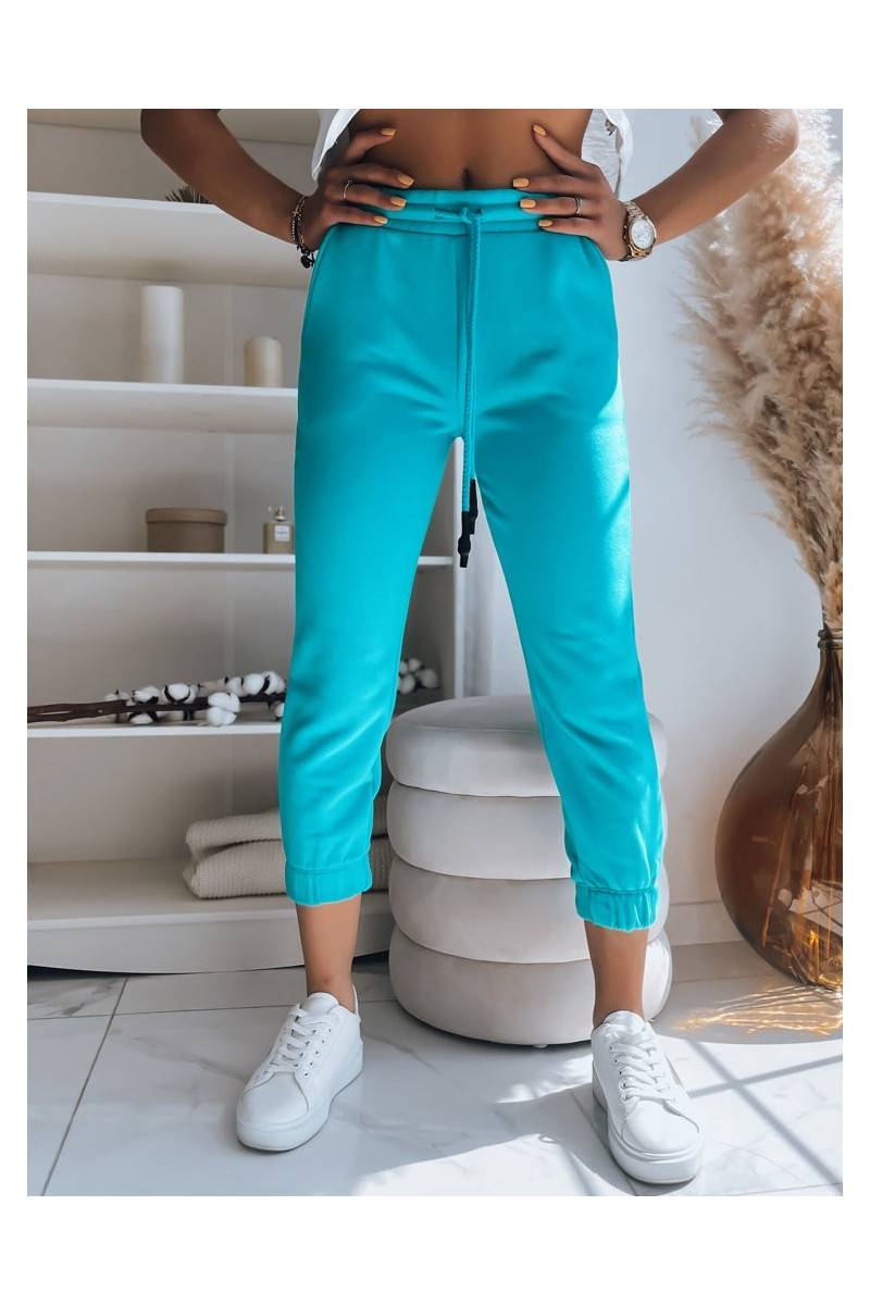 Moteriškos sportinės kelnės MADMAX turkio spalvos Dstreet UY1499