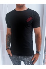 Dstreet RX5294 vyriški juodi marškinėliai