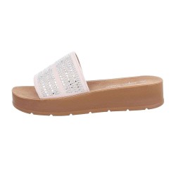 Smėlio spalvos moteriški sandalai 7281-beige