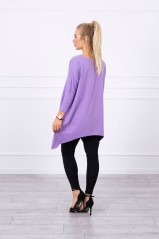 Violetinė laisvo stiliaus palaidinė KES-25395-8875