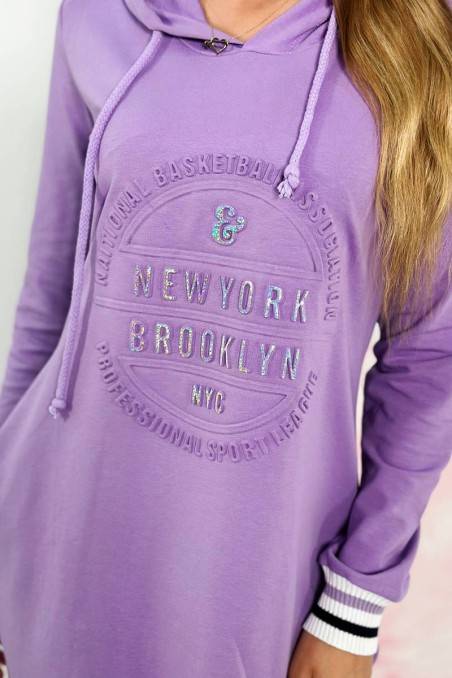 Brooklyn suknelė violetinės spalvos