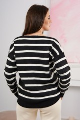 Kremo spalvos dviejų dalių komplektas džemperis + kelnės KES-27008-24-31