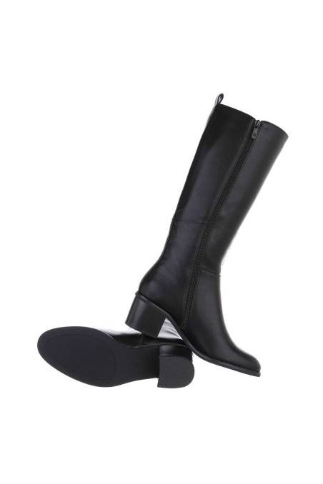 Damen High-Heel Stiefel - black-3092-black